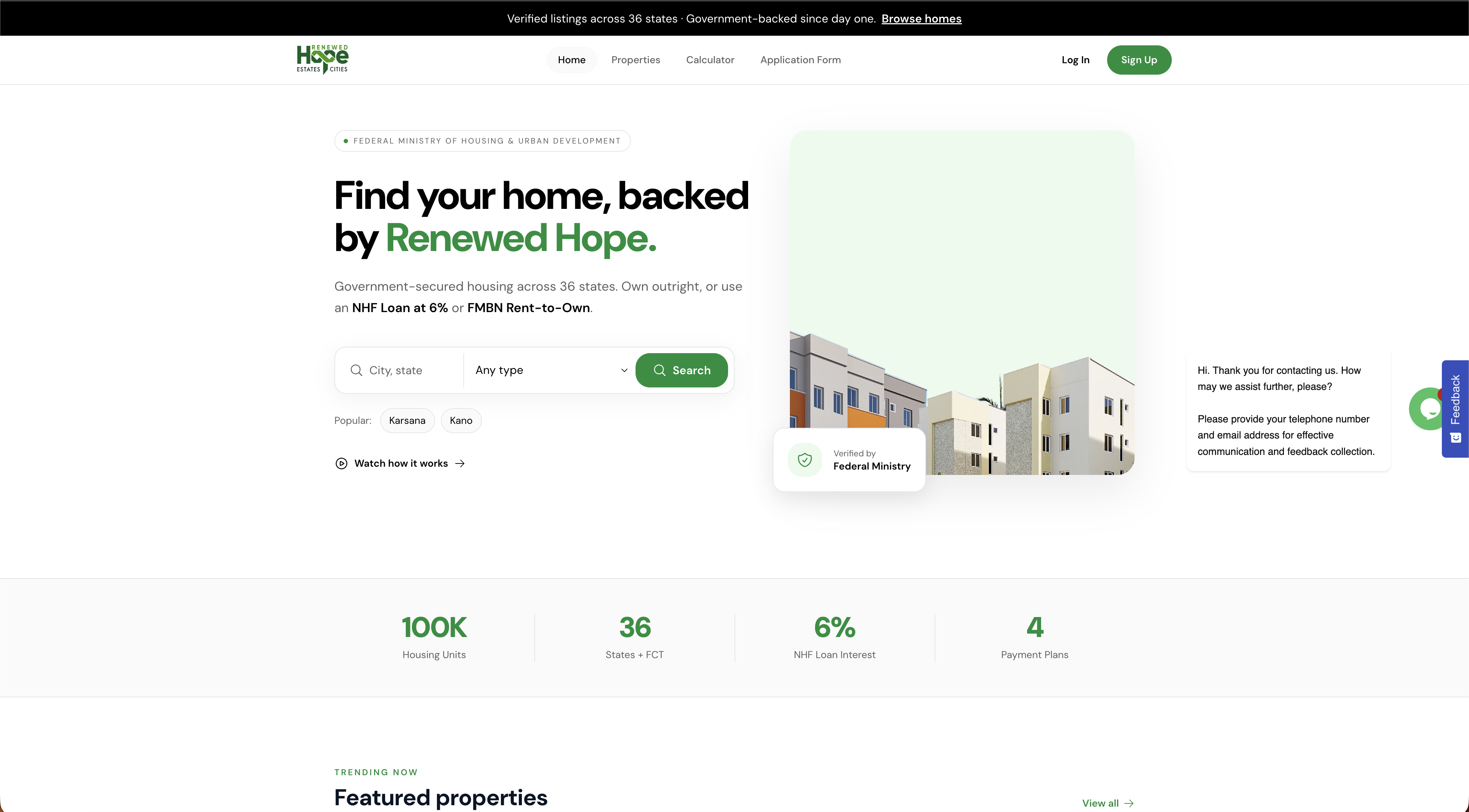 Renewed Hope Homes